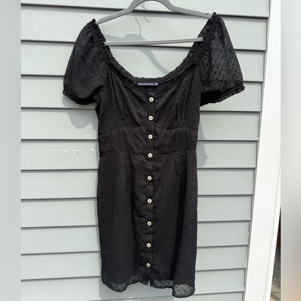 Abercrombie Swiss Dot mini dress